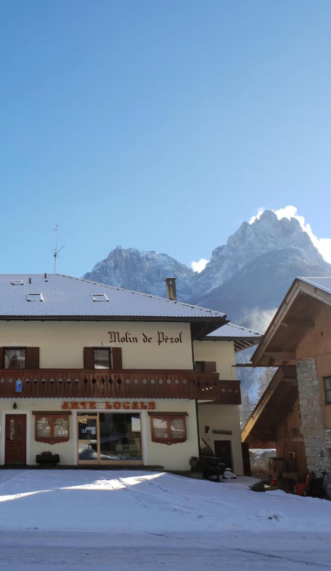 La Casa Del Mulino Leilighet Pozza di Fassa Eksteriør bilde